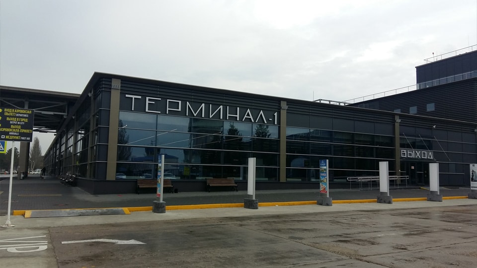 Новый терминал аэропорта города Анапа