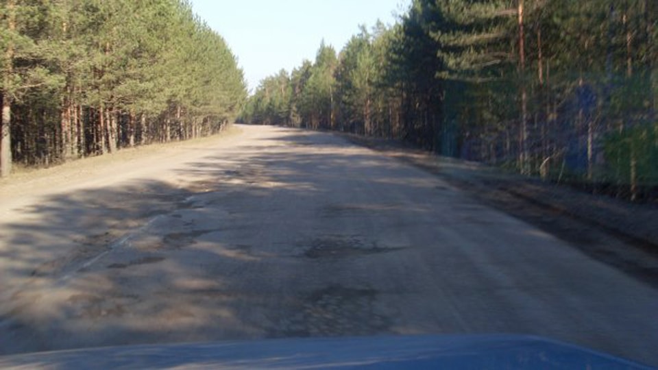 Дорога в станицу Копанская