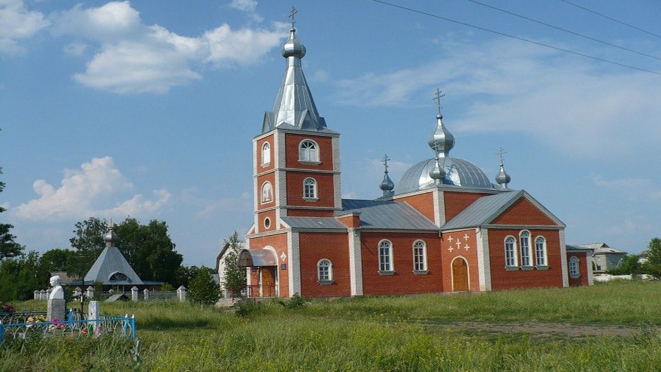 Церковь в станице Успенское